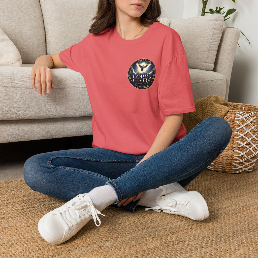 Lord's Glory with Lori Dove T‑Shirt — Christian Faith Logo Tee