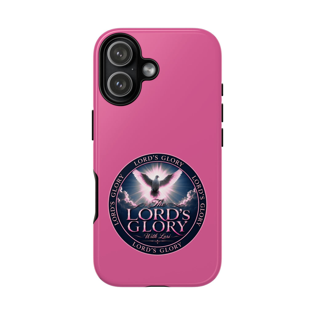 Christian Phone Case – "Lord's Glory with Lori" Dove Design Tough Case (Protective Phone Cover)