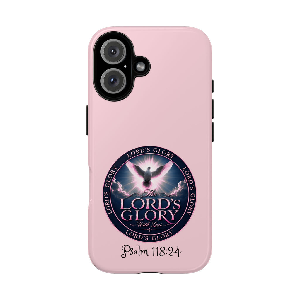 Christian Phone Case – "Lord's Glory with Lori" Dove Design Tough Case (Protective Phone Cover)