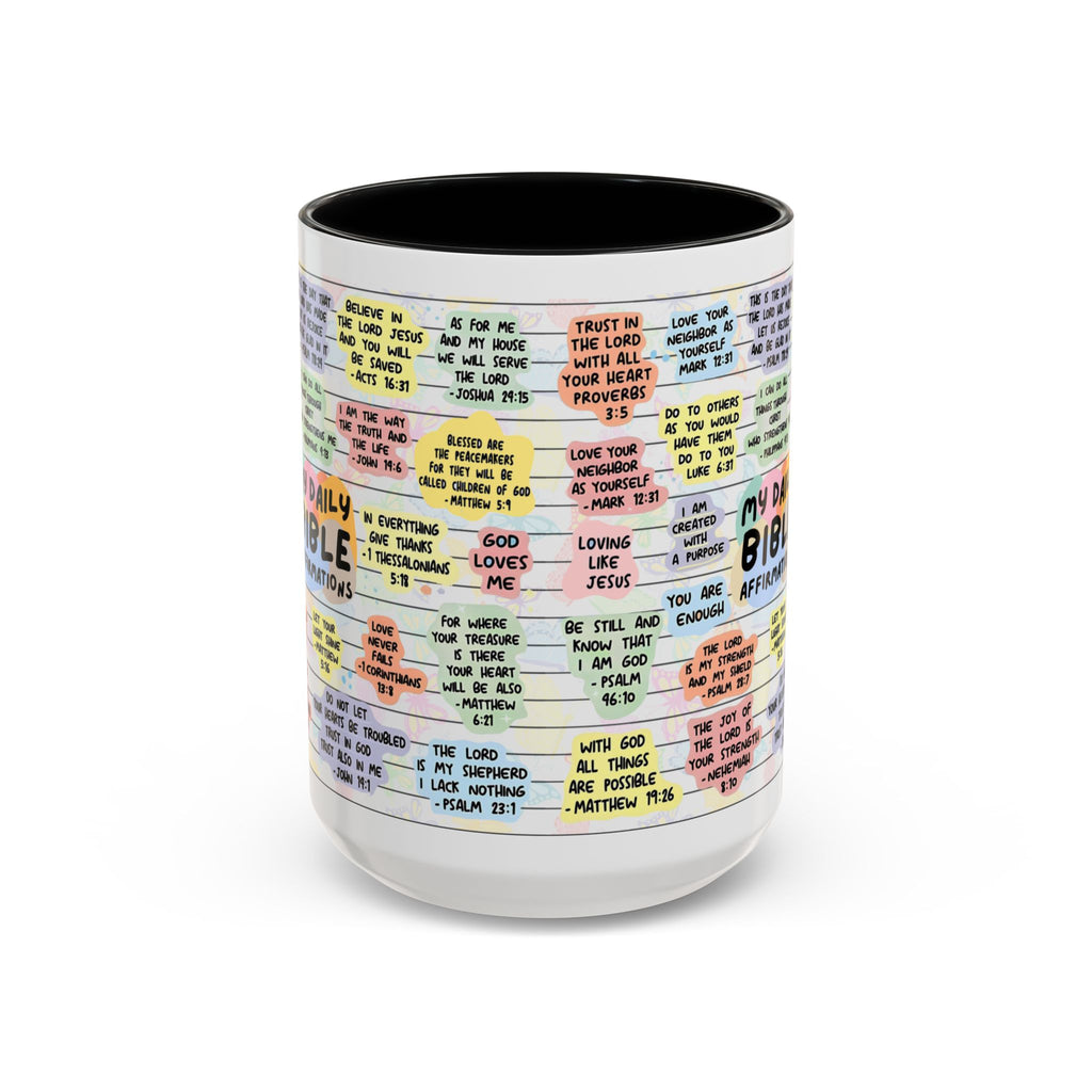 My Daily Bible Affirmations Coffee Mug 15oz/11oz