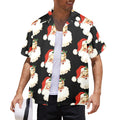 Men's All Over Print Santa Claus Christmas Shirt Made In USA Ships to USA Only