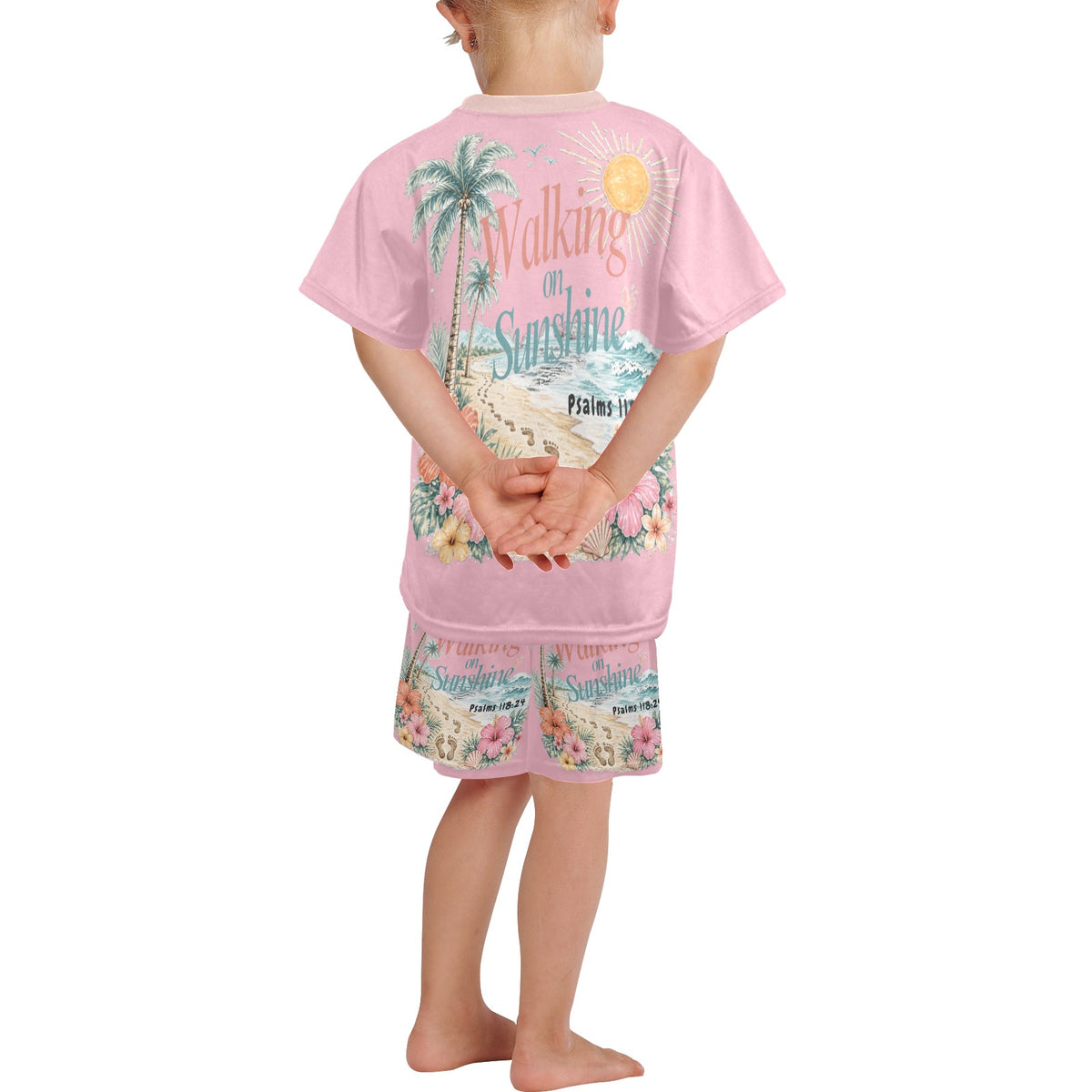 Little Girls' Short Pajama Set (Sets 01)