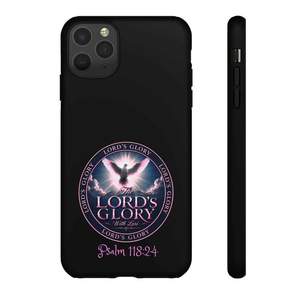 Christian Phone Case – "Lord's Glory with Lori" Dove Design Tough Case (Protective Phone Cover)