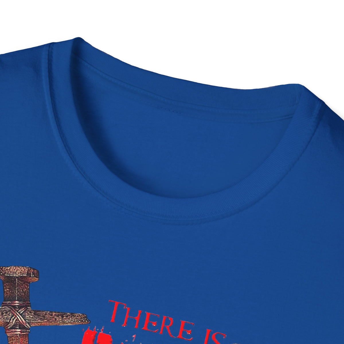 There's Power in the Blood of Jesus T-Shirt — Christian Cross Faith Shirt (Washed by the Blood)