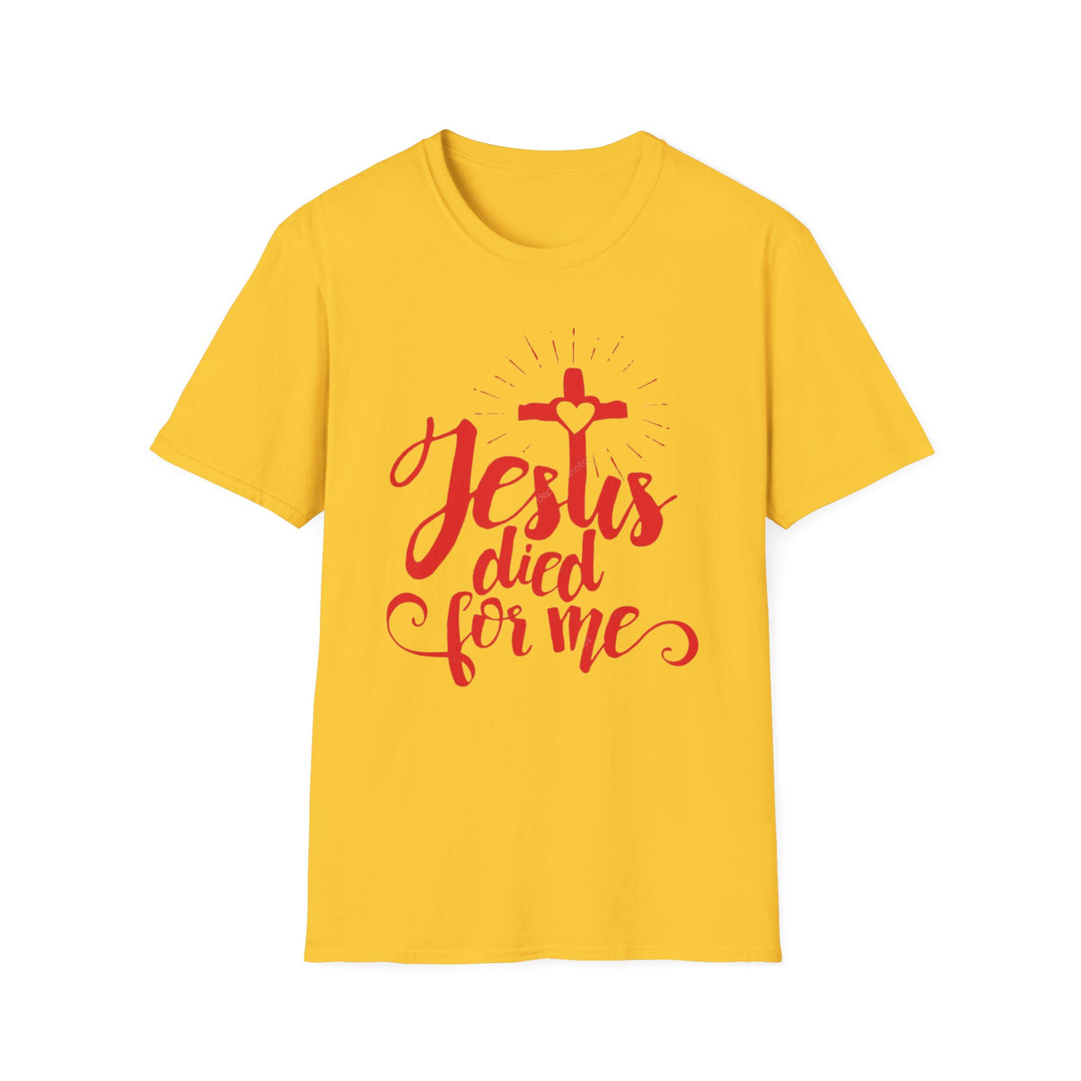 Jesus Died for Me Christian Faith T-Shirt