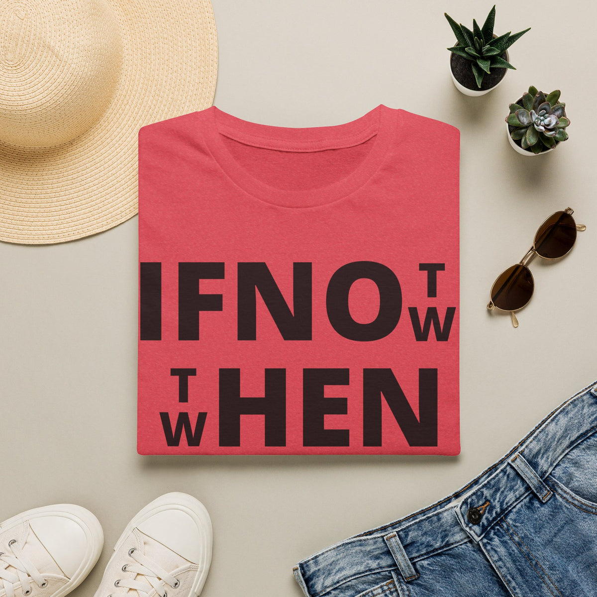 If Not Now Then When T-Shirt | Isaiah 55:6 Scripture Tee