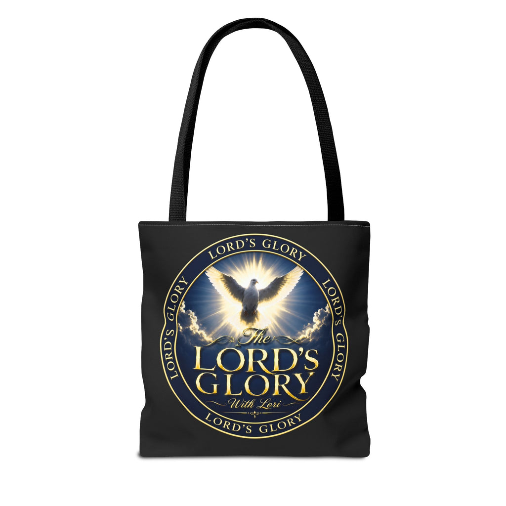 Tote Bag — "The Lord's Glory with Lori" Christian Dove Tote (Faith-Inspired Church Bag)