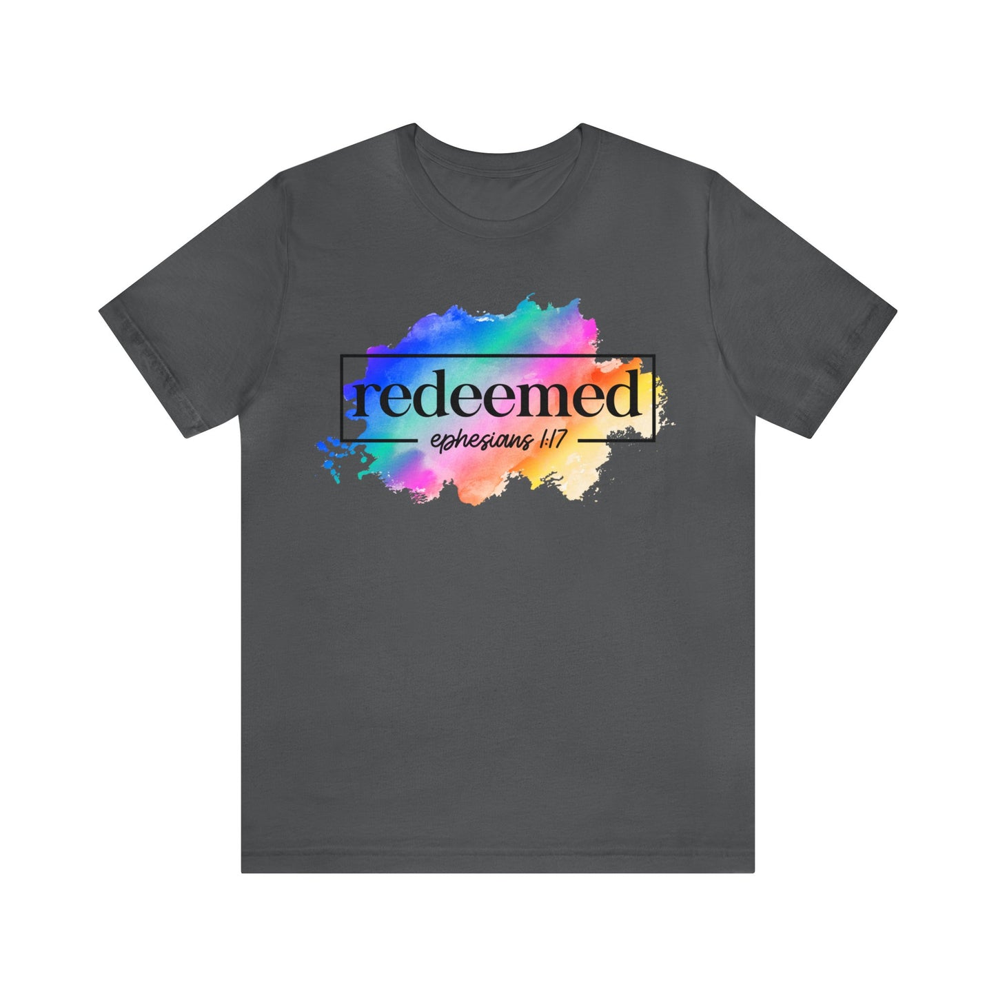 Redeemed - Unisex Jersey Short Sleeve Tee