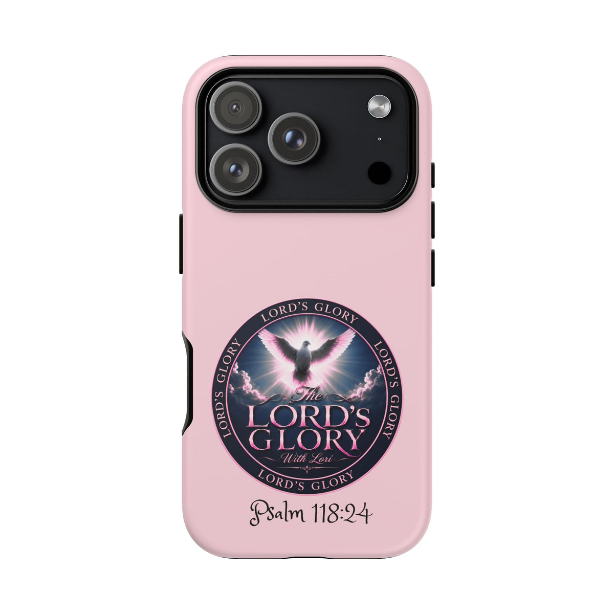 Christian Phone Case – "Lord's Glory with Lori" Dove Design Tough Case (Protective Phone Cover)