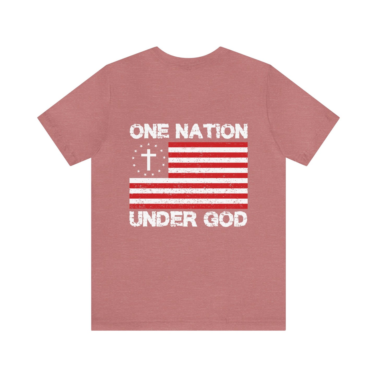 One Nation Under GOD - Unisex Jersey Short Sleeve Tee