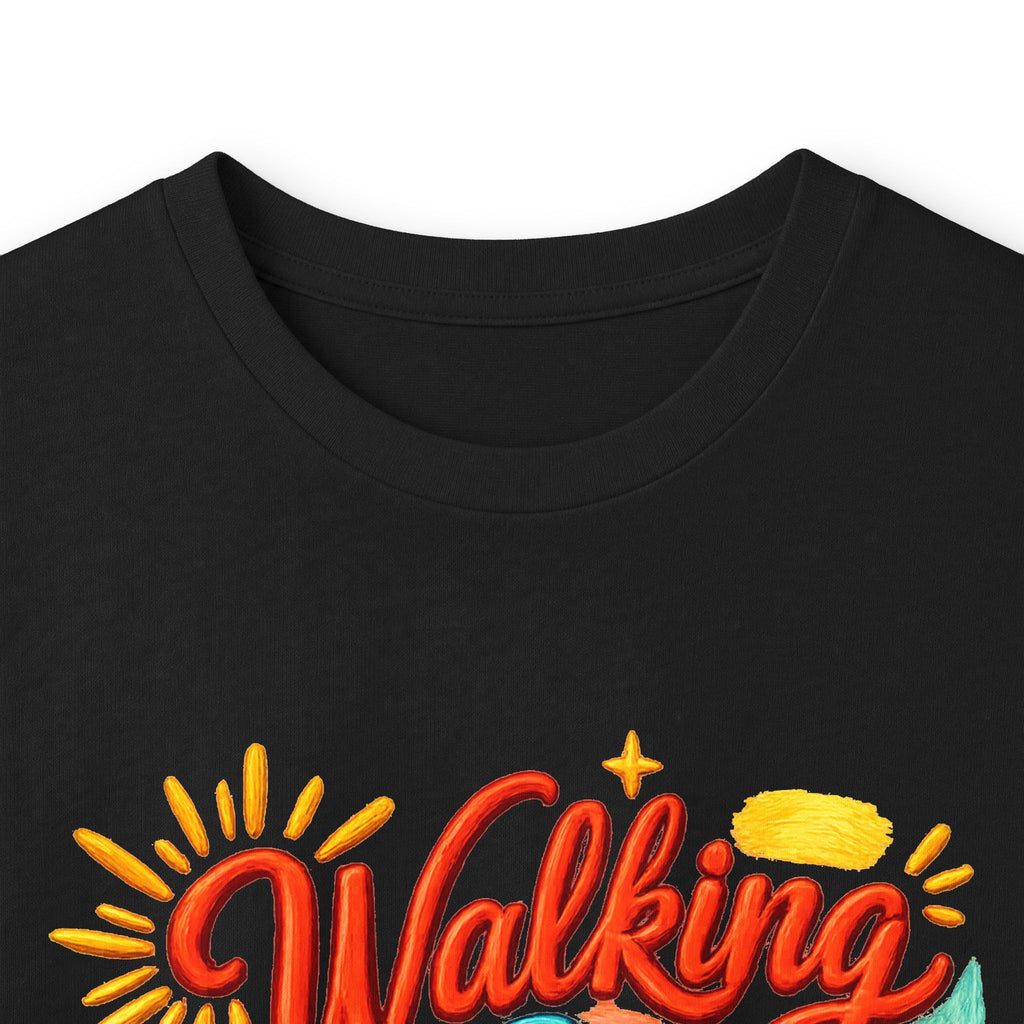 “Walking on Faith and Sunshine” Floral Long Sleeve Tee