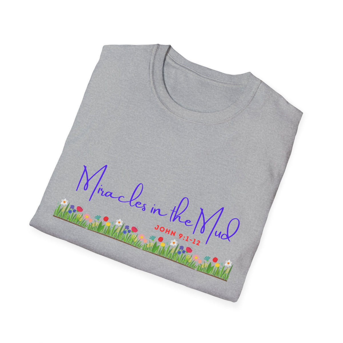 Mama Bear in the Meadow Kids Tee | Floral Meadow Script