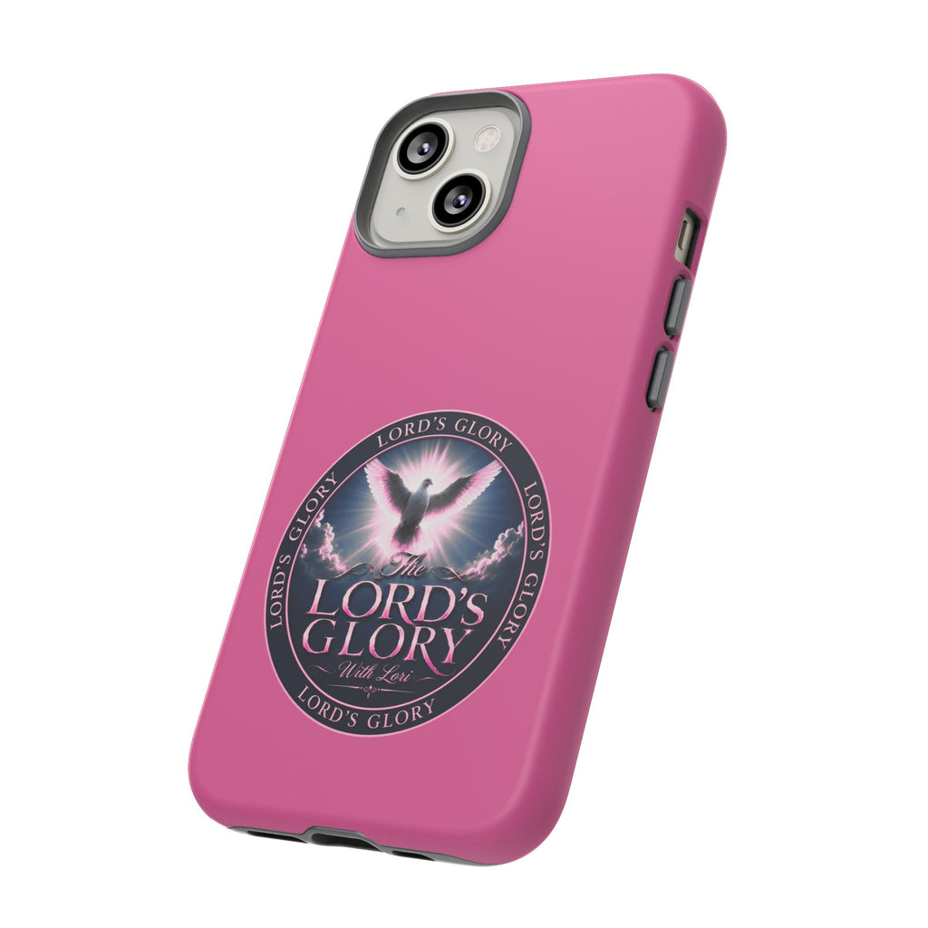 Christian Phone Case – "Lord's Glory with Lori" Dove Design Tough Case (Protective Phone Cover)