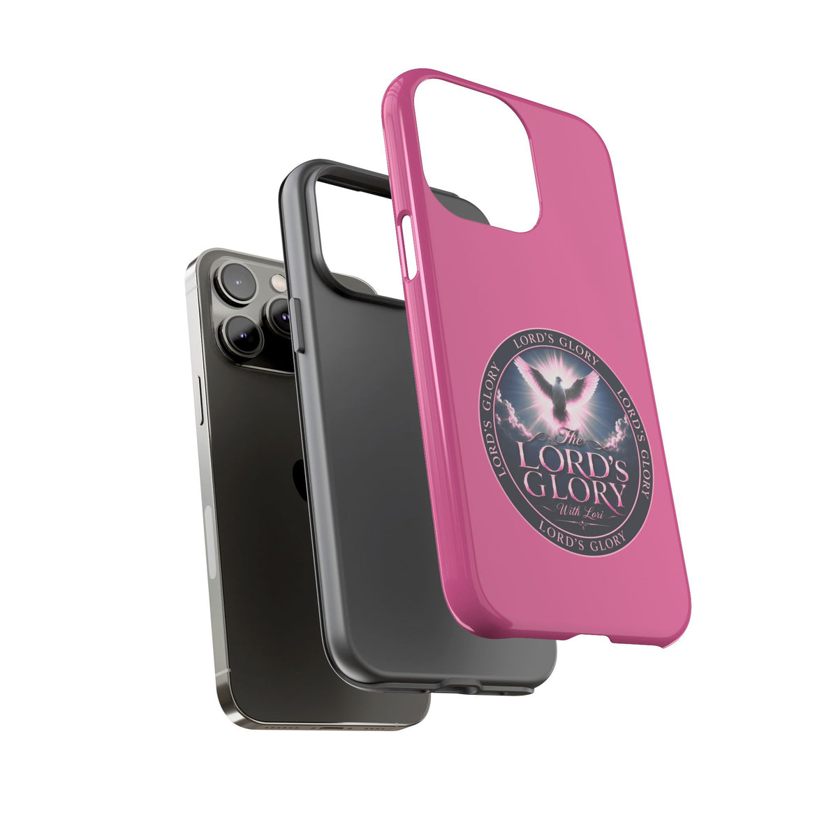 Christian Phone Case – "Lord's Glory with Lori" Dove Design Tough Case (Protective Phone Cover)