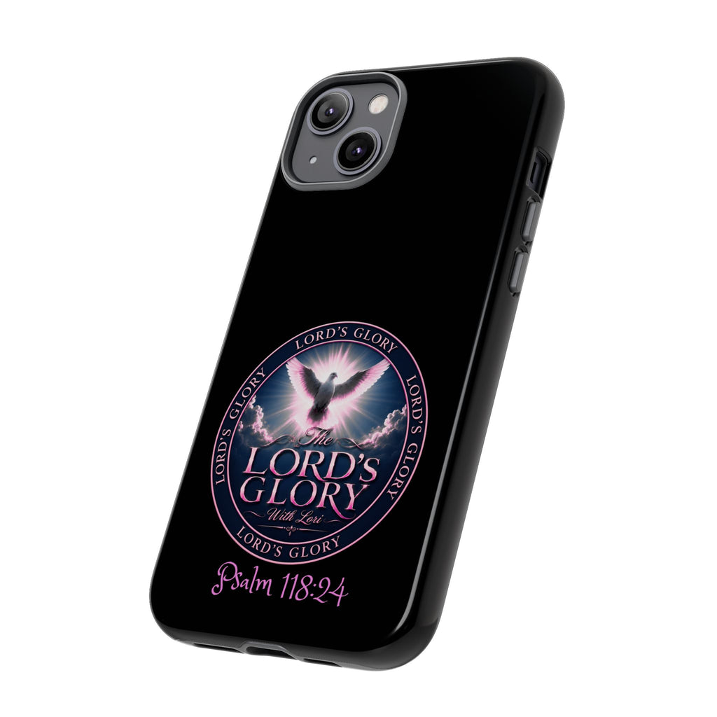 Christian Phone Case – "Lord's Glory with Lori" Dove Design Tough Case (Protective Phone Cover)