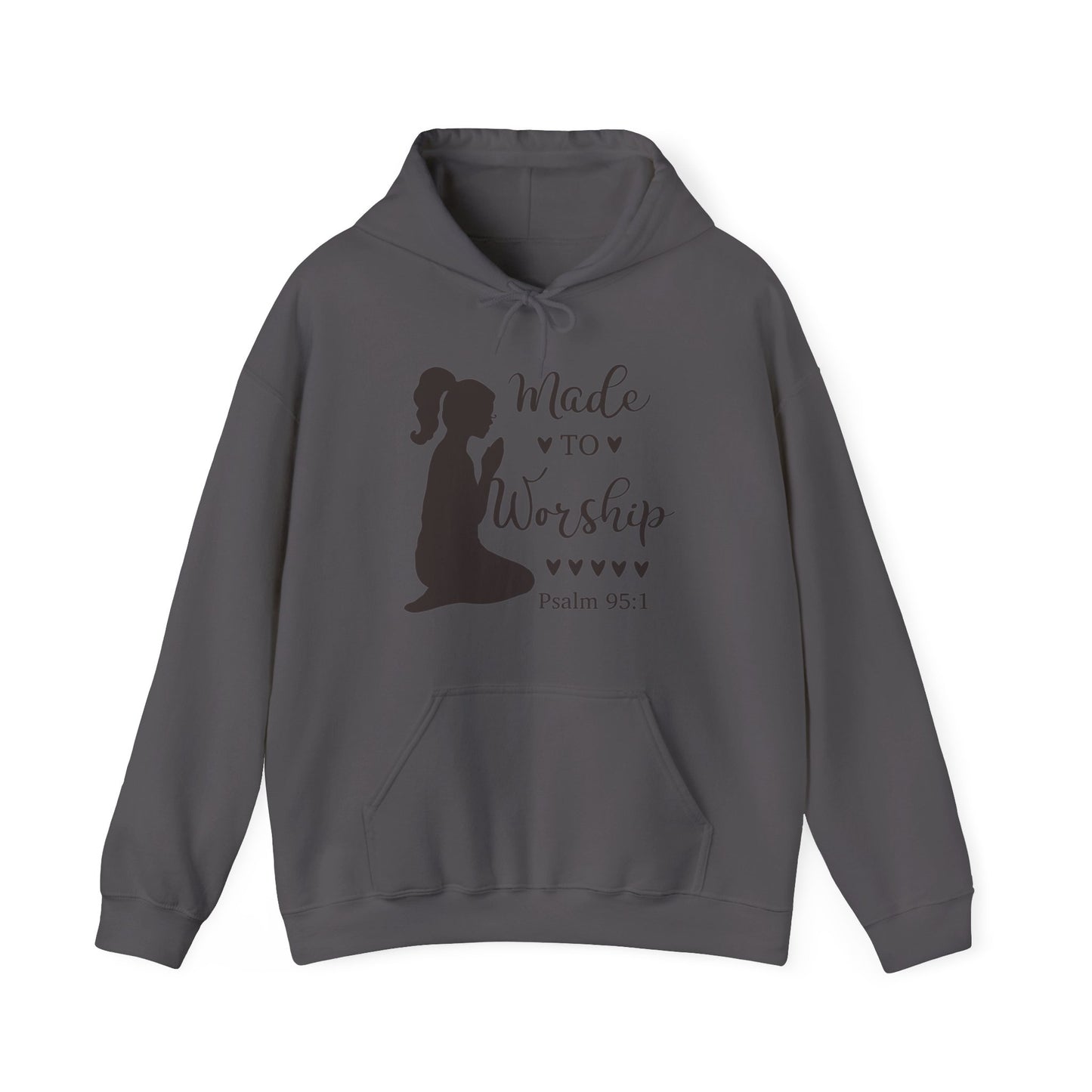 Made to Worship - Woman's Heavy Blend Hooded Sweatshirt