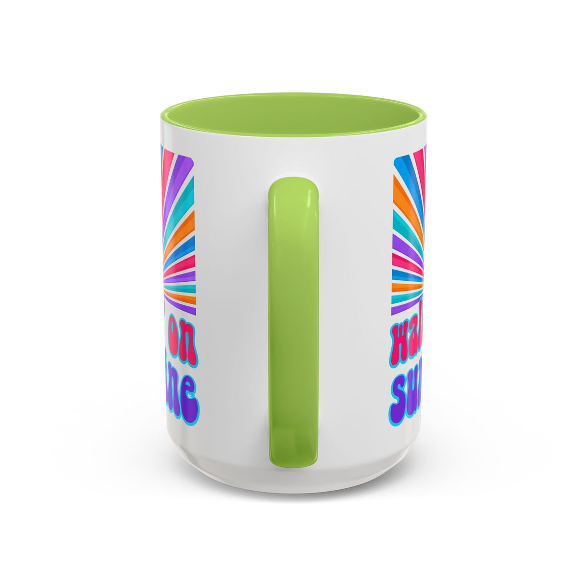 Coffee Mug — "Walkin' on Sunshine" Retro Psalm 118:24 Accent Mug