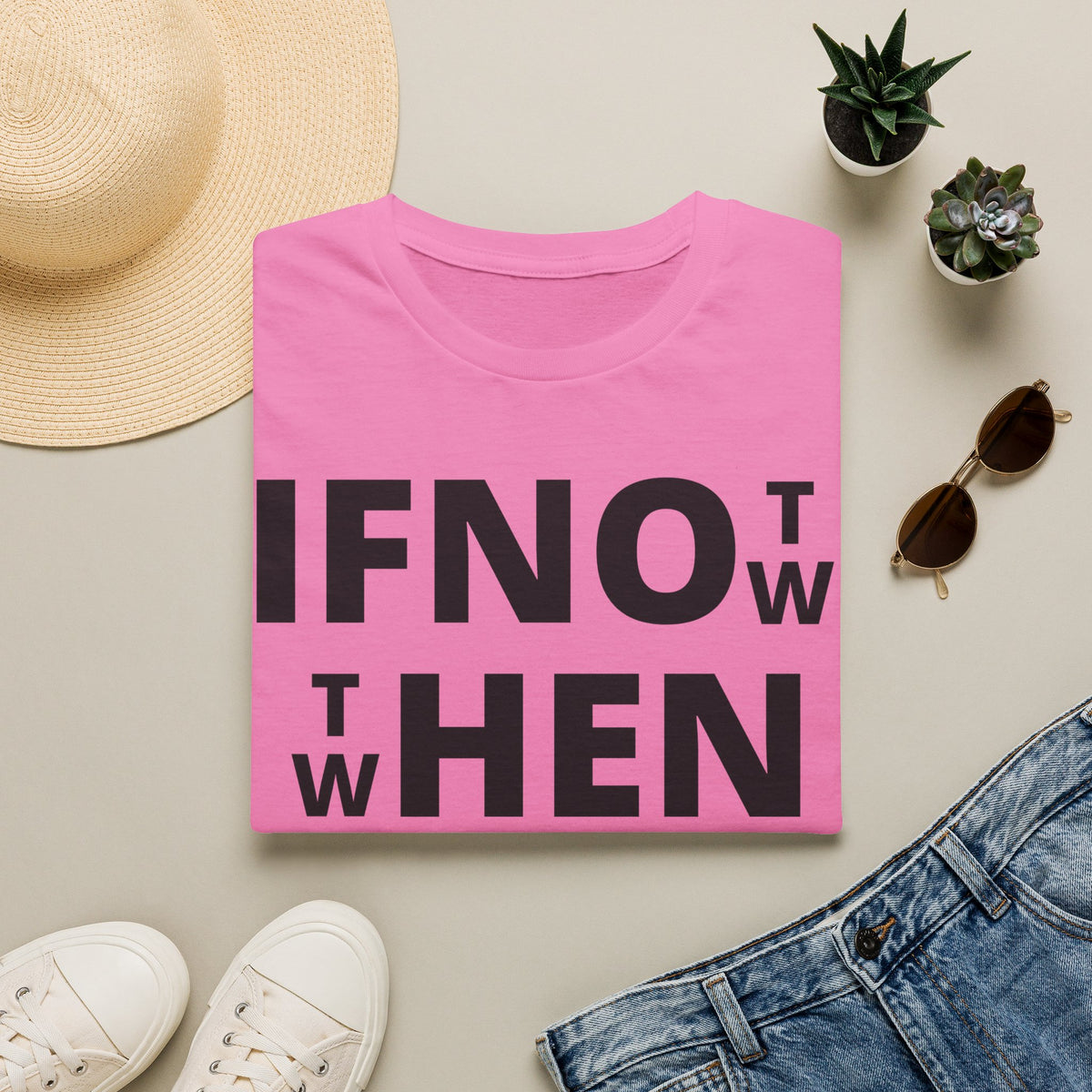 If Not Now Then When T-Shirt | Isaiah 55:6 Scripture Tee