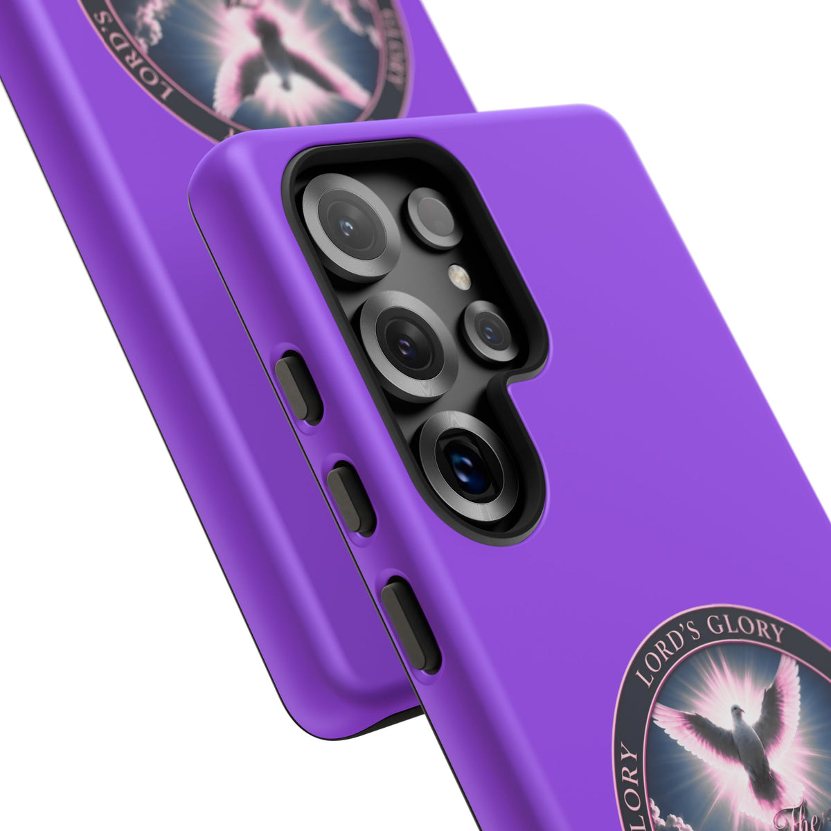 Christian Phone Case – "Lord's Glory with Lori" Dove Design Tough Case (Protective Phone Cover)