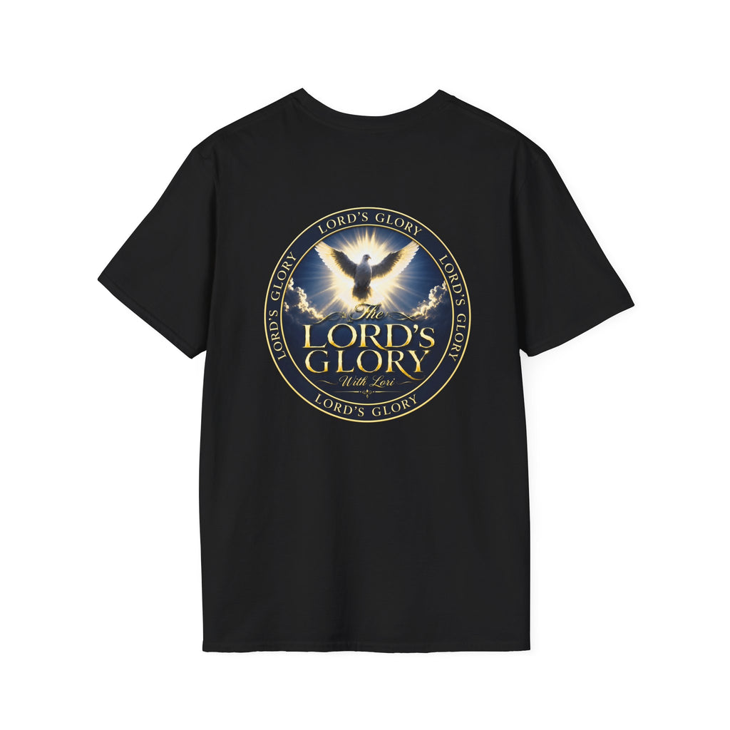 Lord's Glory with Lori Dove T‑Shirt — Christian Faith Logo Tee