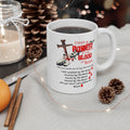 Christian Faith Mug – The Power of the Blood of Jesus Cross Coffee Cup
