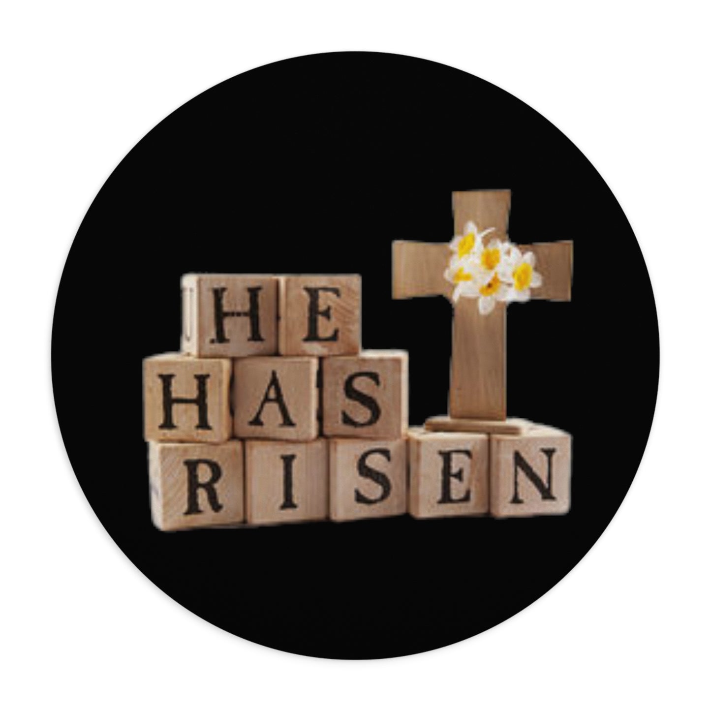 HE HAS RISEN! - Mouse Pad