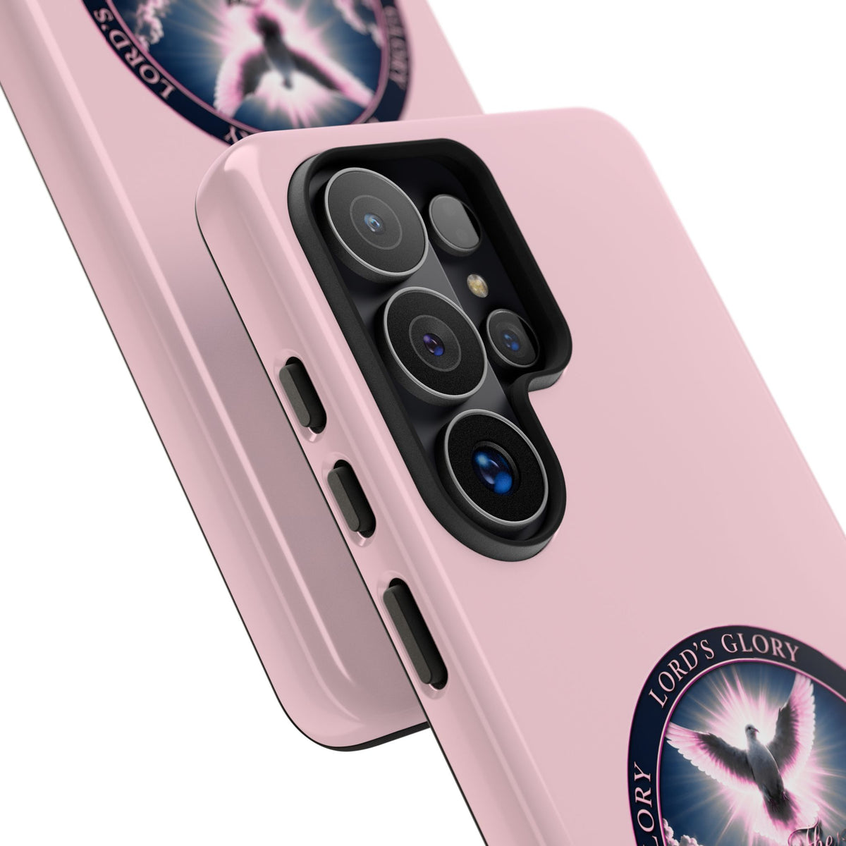 Christian Phone Case – "Lord's Glory with Lori" Dove Design Tough Case (Protective Phone Cover)