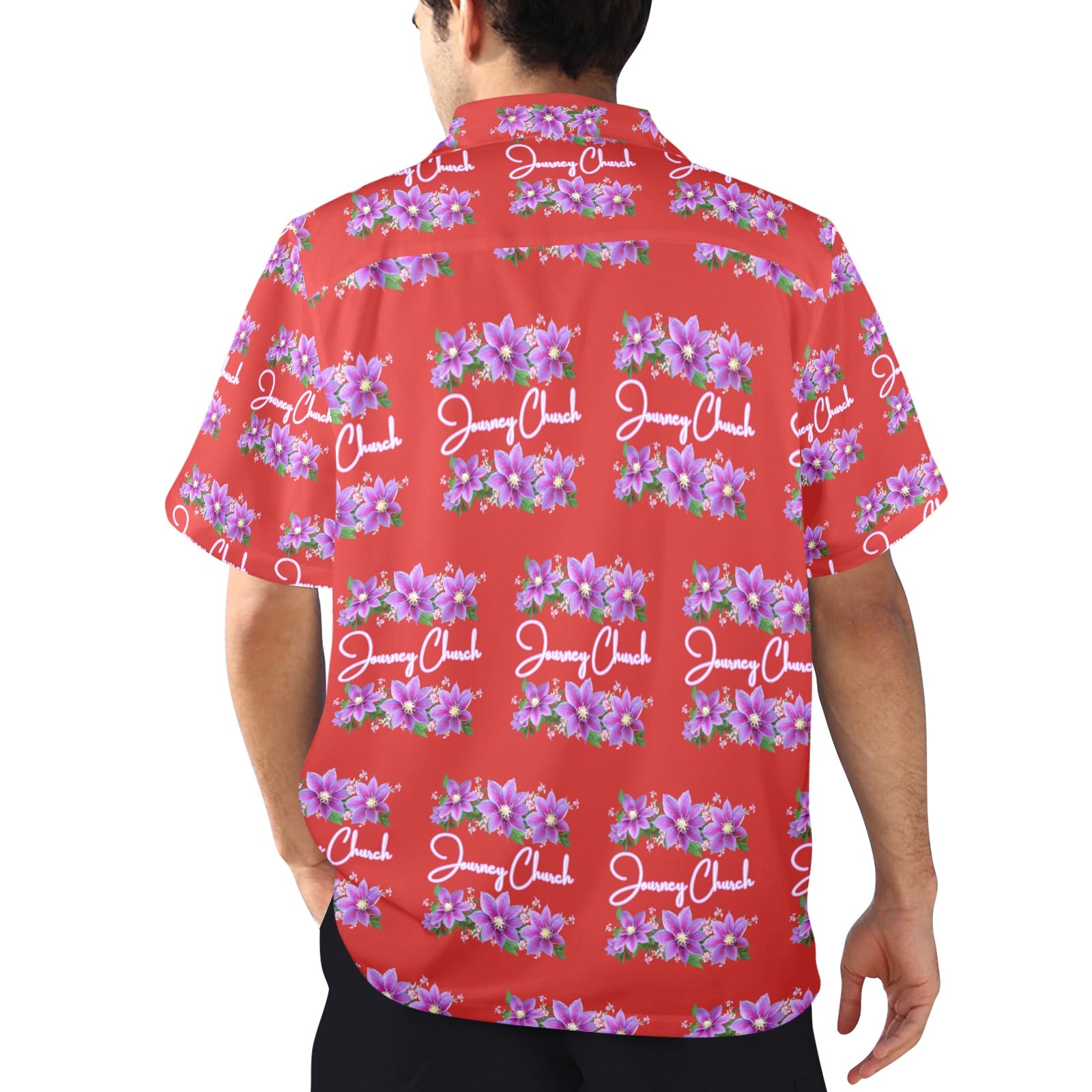 Men's All Over Print Journey Church Kingman Arizona  Shirt Made In USA