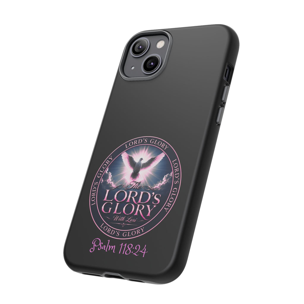 Christian Phone Case – "Lord's Glory with Lori" Dove Design Tough Case (Protective Phone Cover)