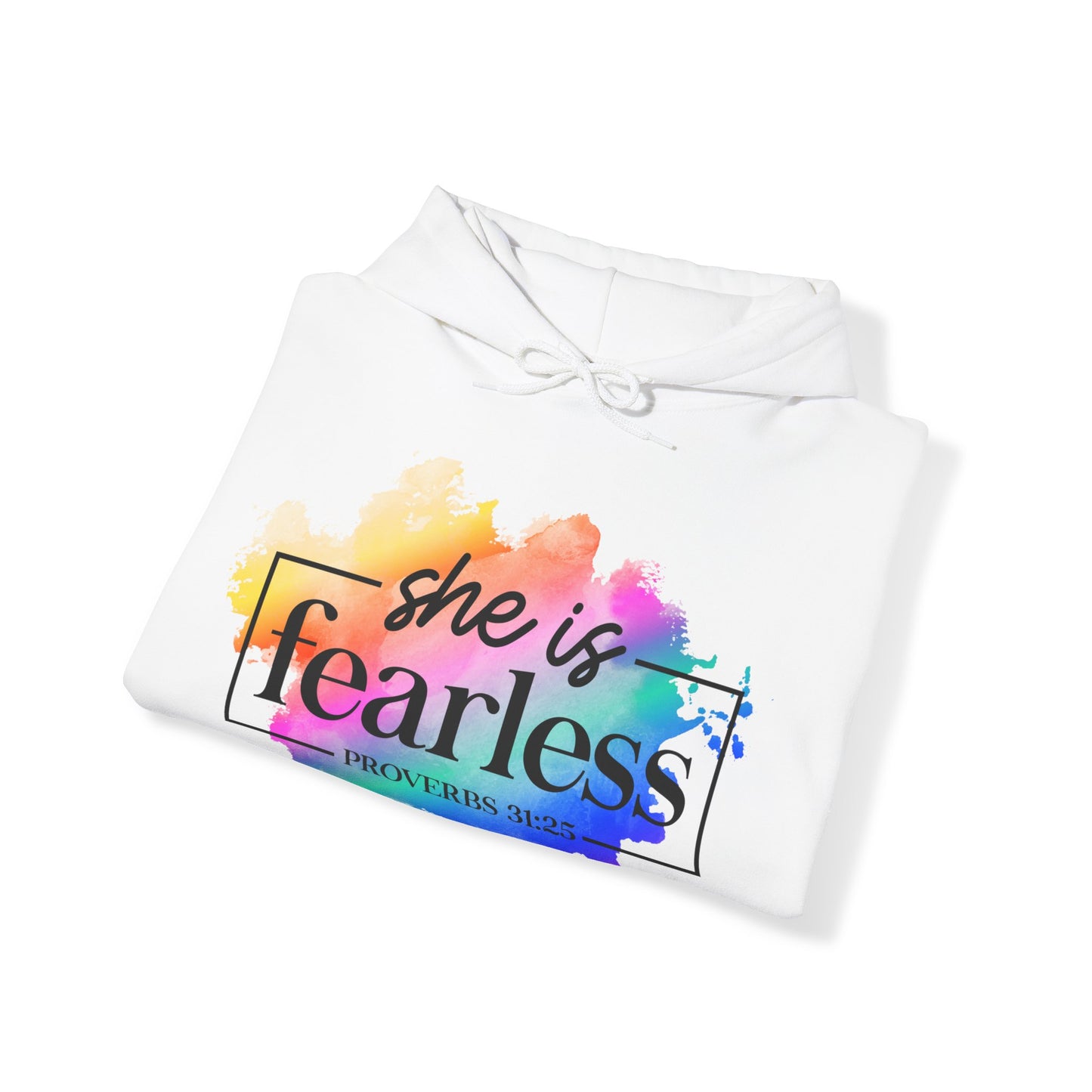 She is Fearless - Unisex Heavy Blend Hooded Sweatshirt