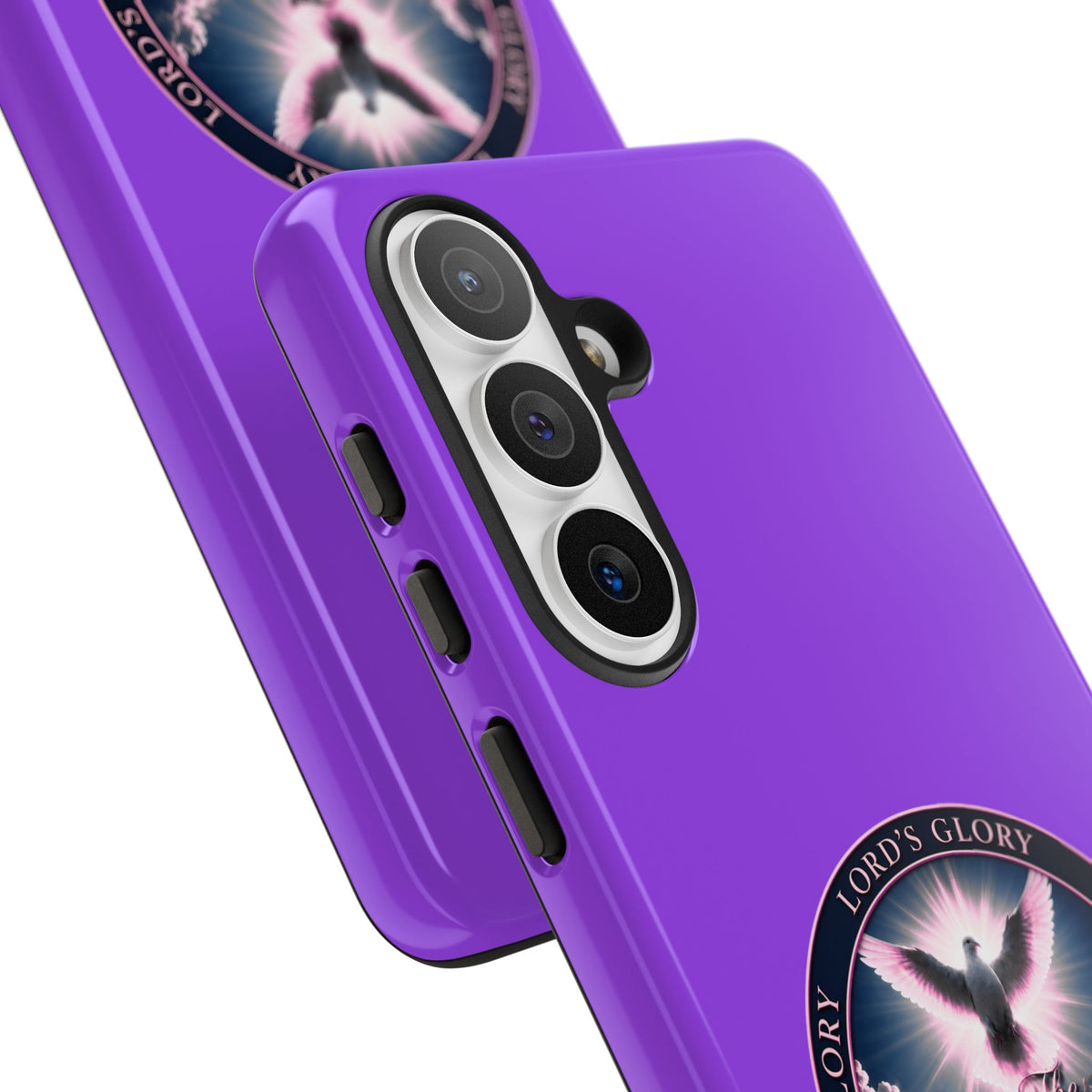 Christian Phone Case – "Lord's Glory with Lori" Dove Design Tough Case (Protective Phone Cover)