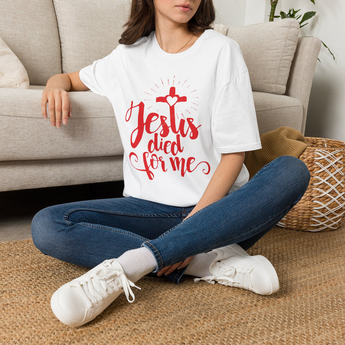 Jesus Died for Me Christian Faith T-Shirt