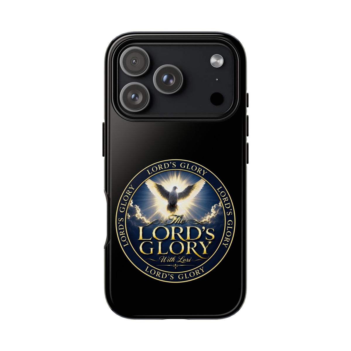 Lord's Glory with Lori Christian Phone Case — Dove & Light Religious iPhone Cover