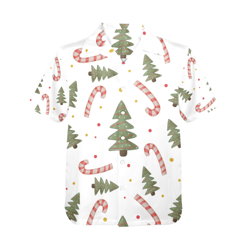 Men's All Over Print Christmas Shirt Made In USA Ships to USA Only