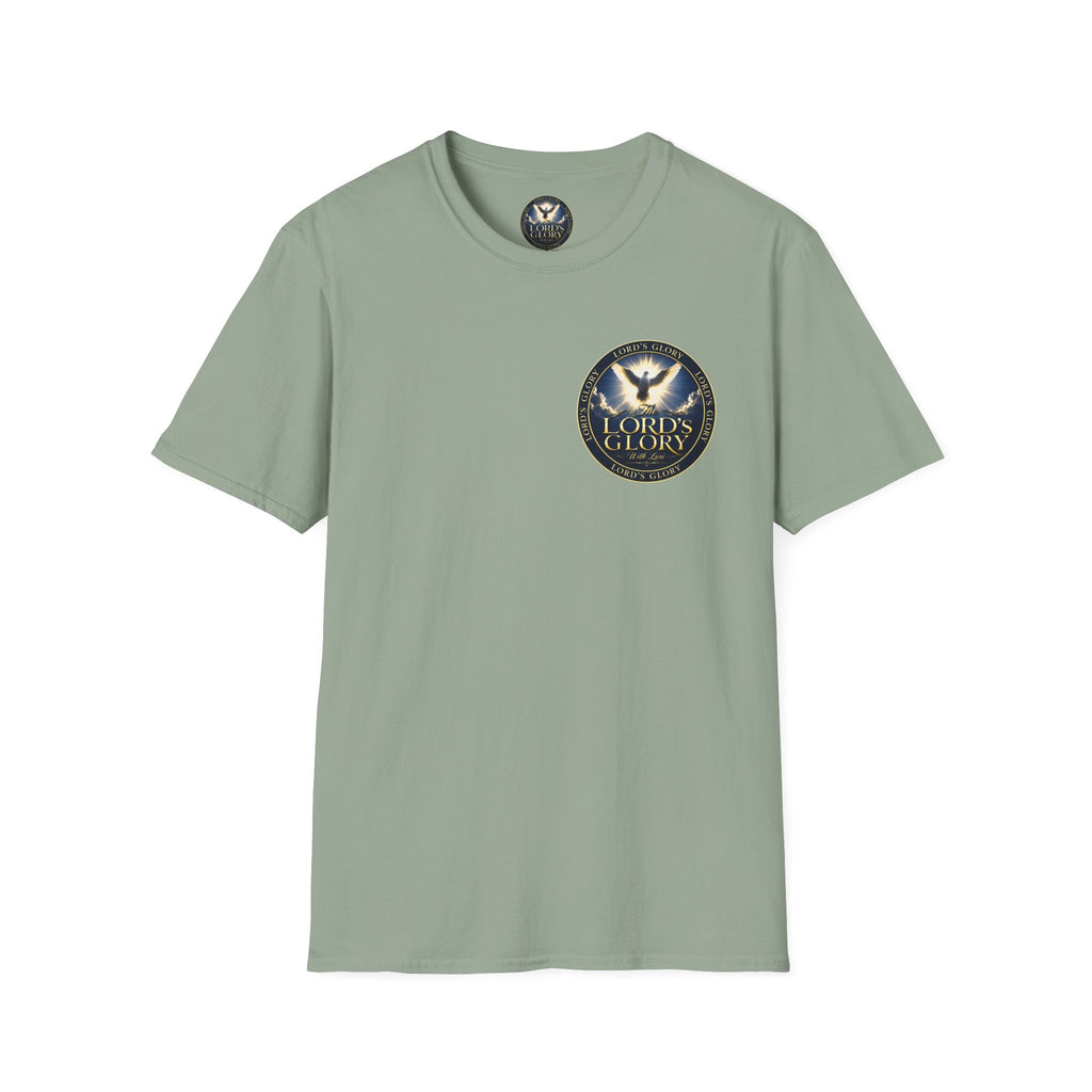 Lord's Glory with Lori Dove T‑Shirt — Christian Faith Logo Tee