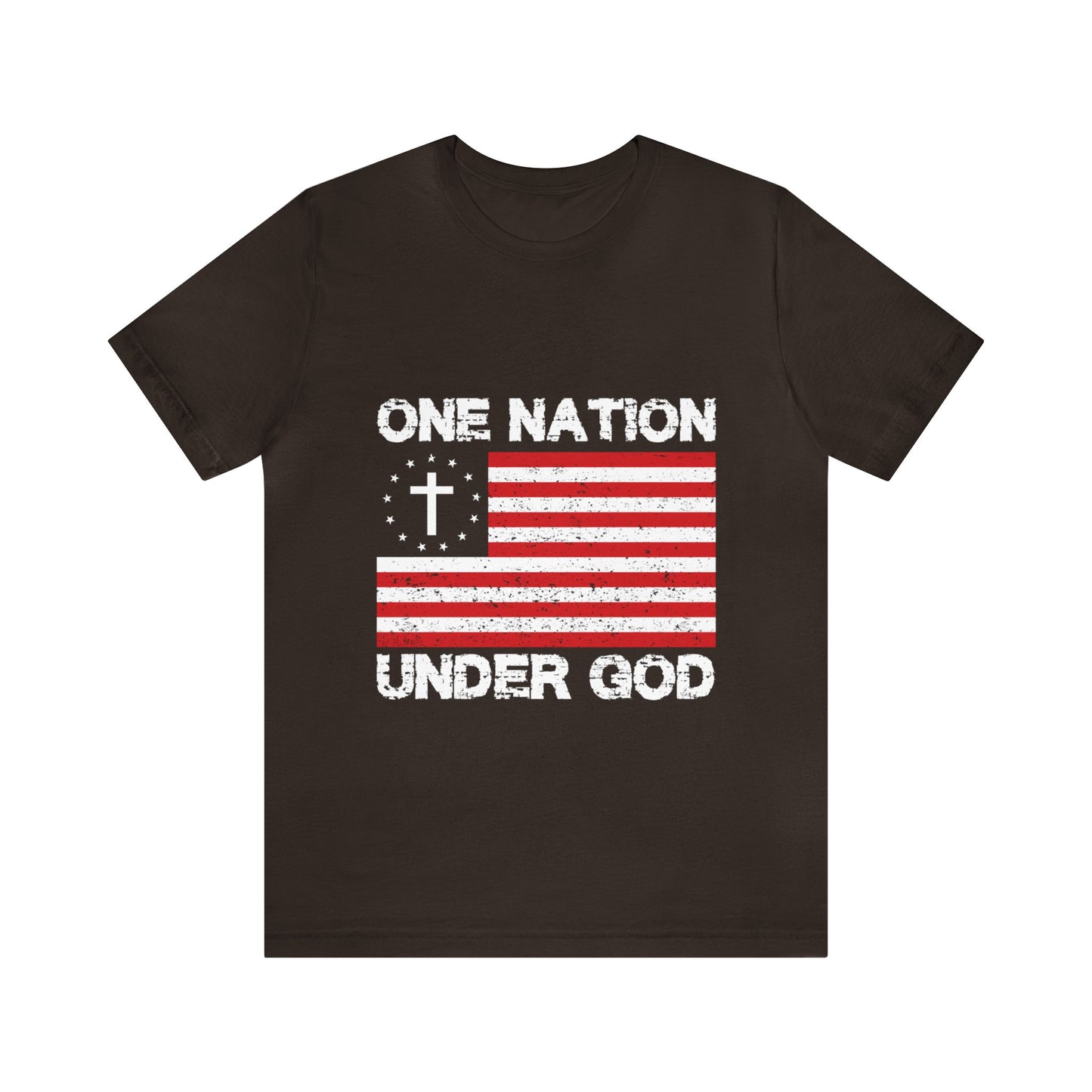 One Nation Under GOD - Unisex Jersey Short Sleeve Tee