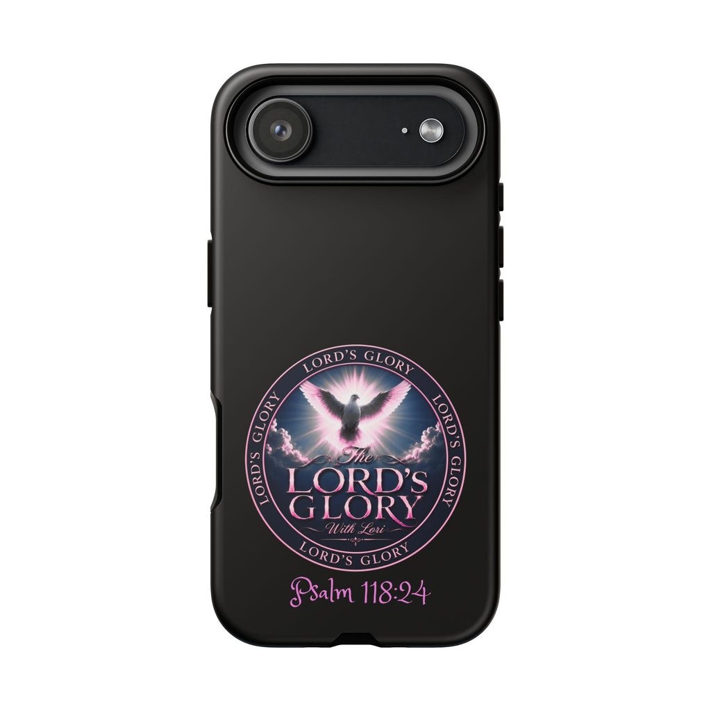 Christian Phone Case – "Lord's Glory with Lori" Dove Design Tough Case (Protective Phone Cover)
