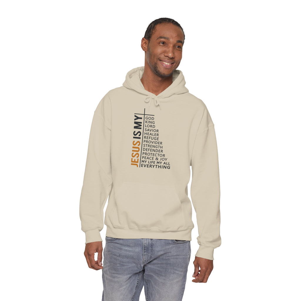 Jesus is My - Mens Womans Heavy Blend Hooded Sweatshirt