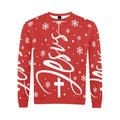 Christmas Jesus Men's crew neck sweatshirt Made in USA