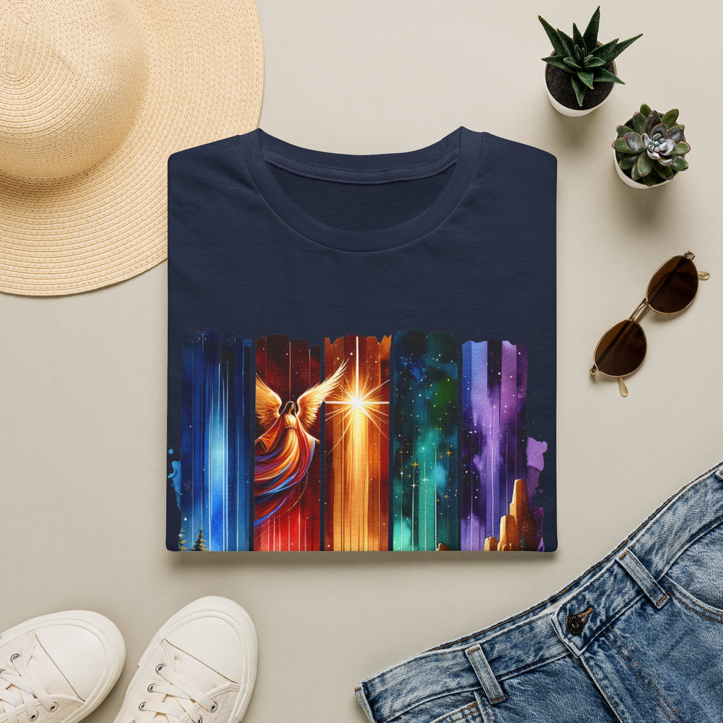 Vibrant Fantasy T-Shirt, Colorful Graphic Tee, Unisex Art Shirt, Great Gift for Fans, Unique Casual Wear, The King is Born Shirt