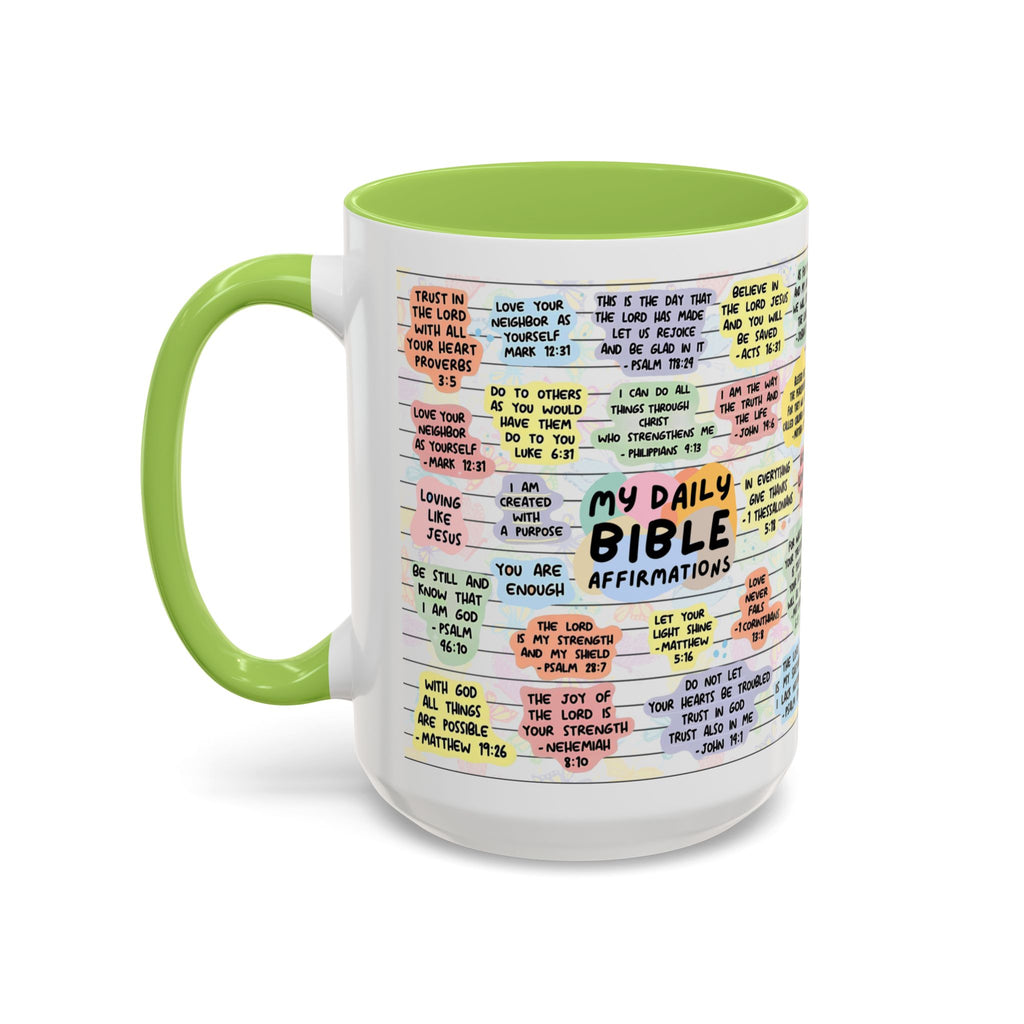My Daily Bible Affirmations Coffee Mug 15oz/11oz