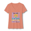 The Lord is my Light Women's Ideal V-Neck Tee