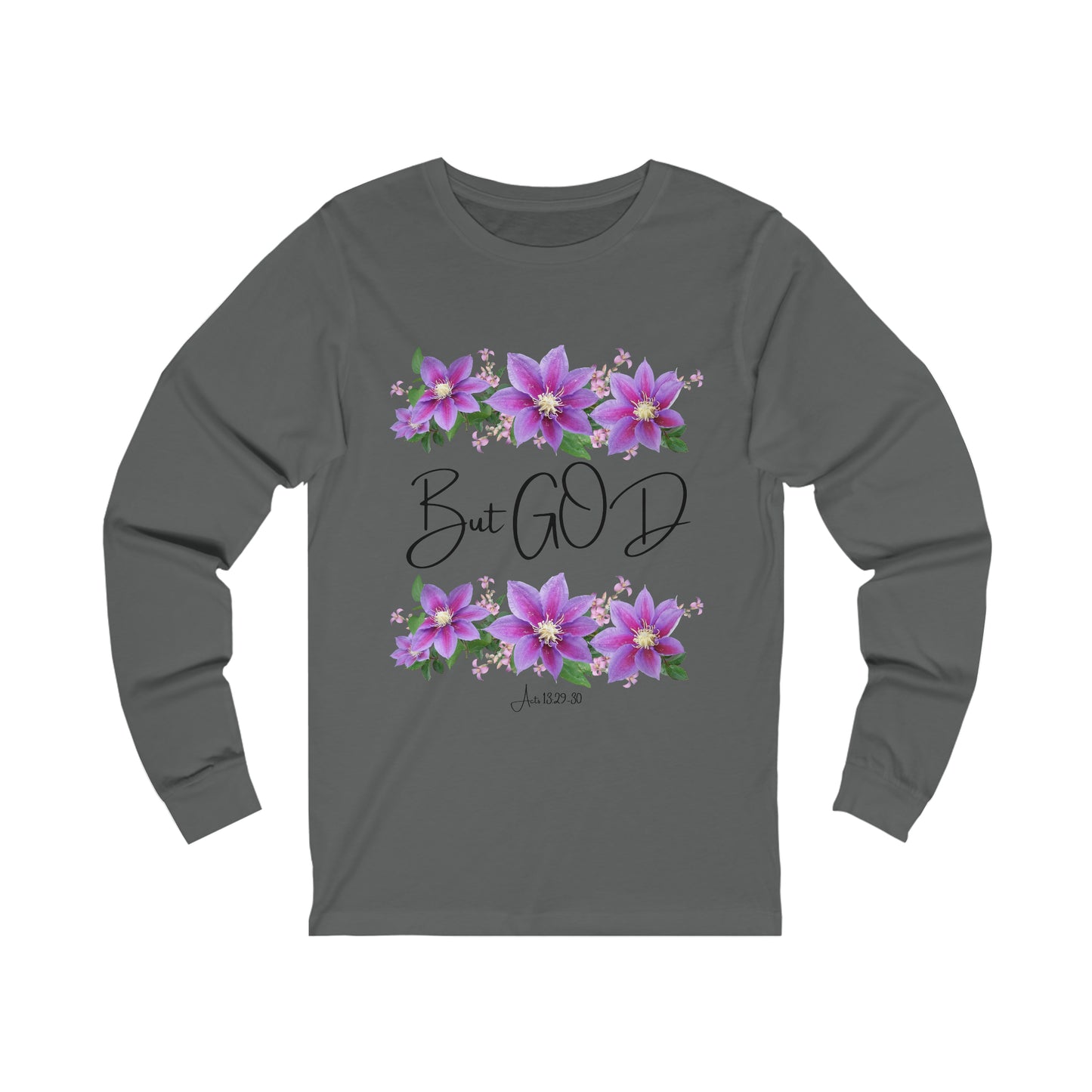 But GOD - Unisex Jersey Long Sleeve Tee