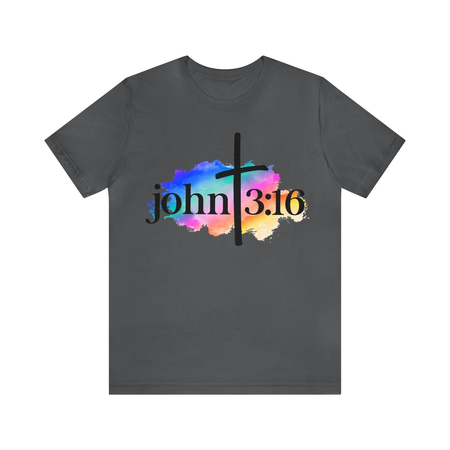 John 3:16 - Unisex Jersey Short Sleeve Tee