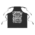JESUS and Coffee - Apron Black #Coffee