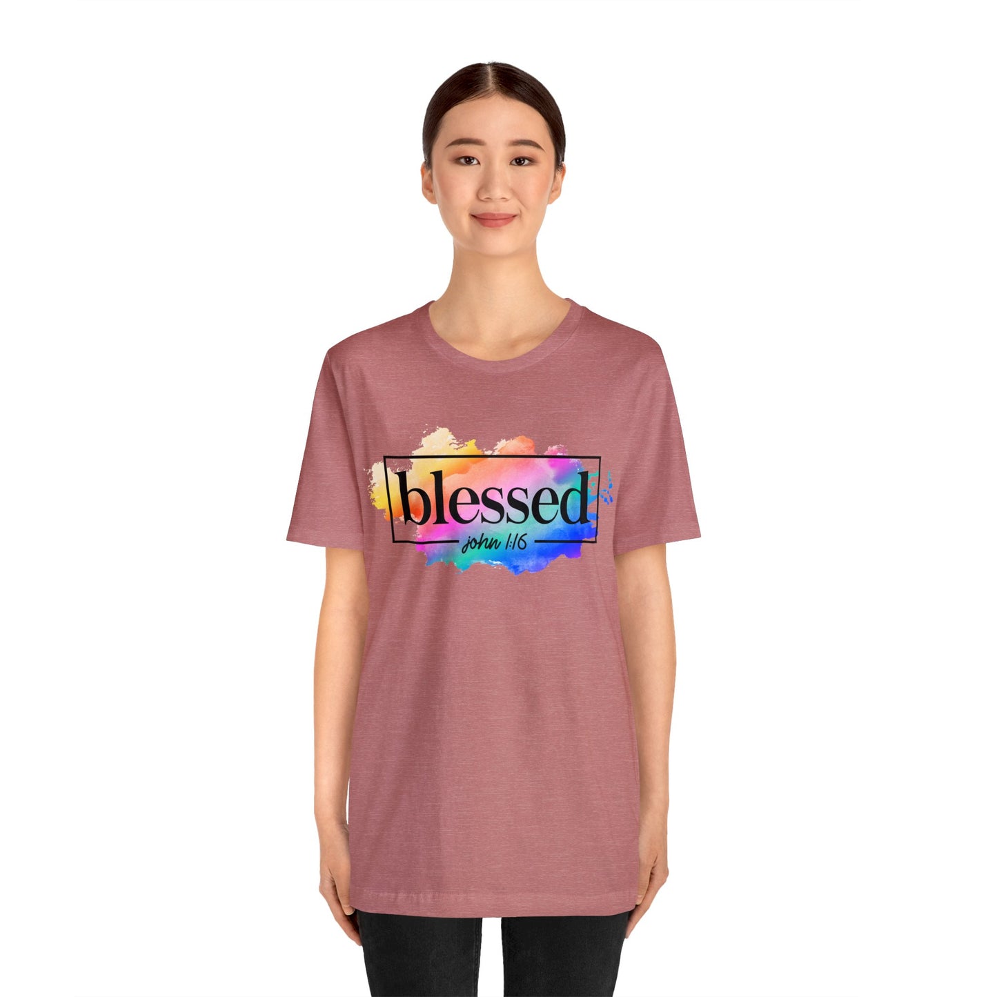 Blessed - Unisex Jersey Short Sleeve Tee