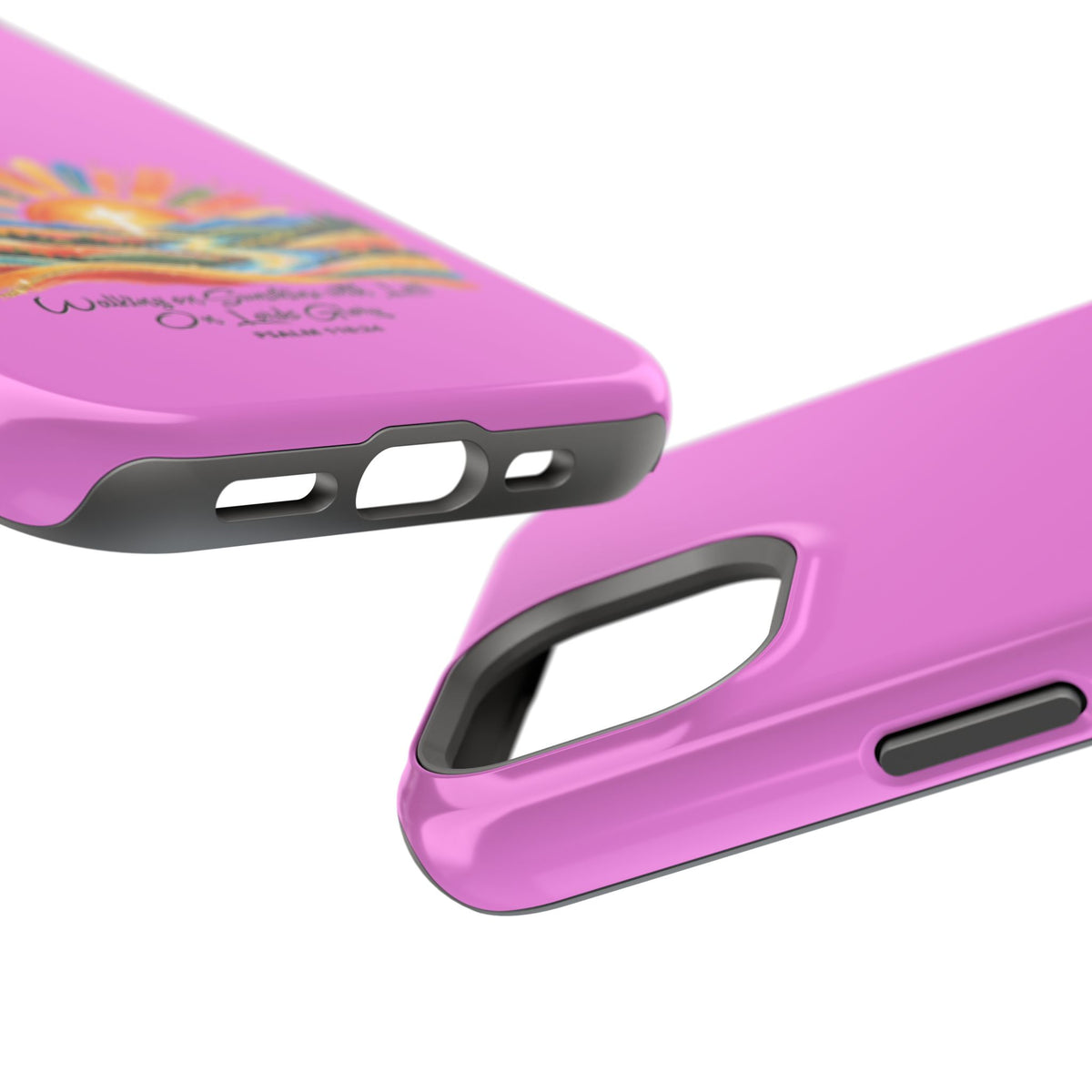 Magnetic Phone Case – “Walking on Sunshine with Lords Glory” Sunrise Design