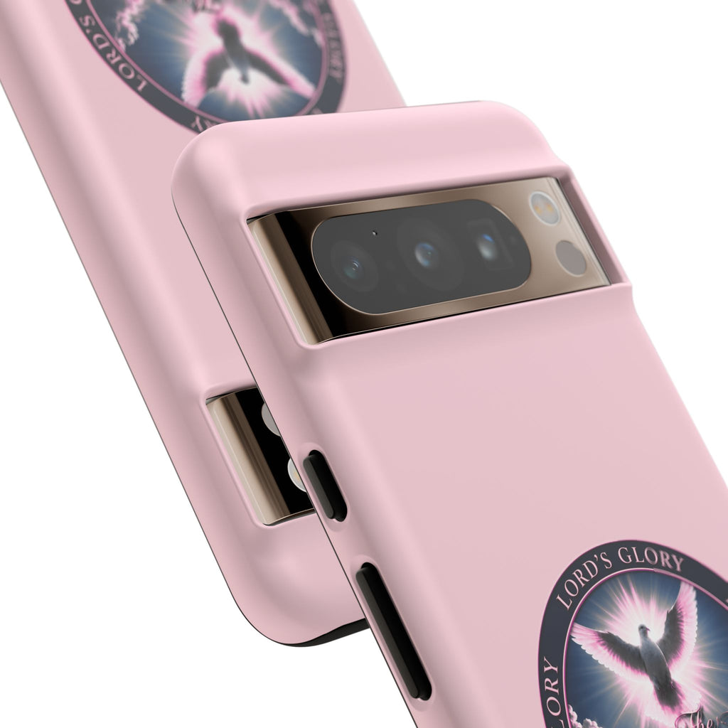 Christian Phone Case – "Lord's Glory with Lori" Dove Design Tough Case (Protective Phone Cover)
