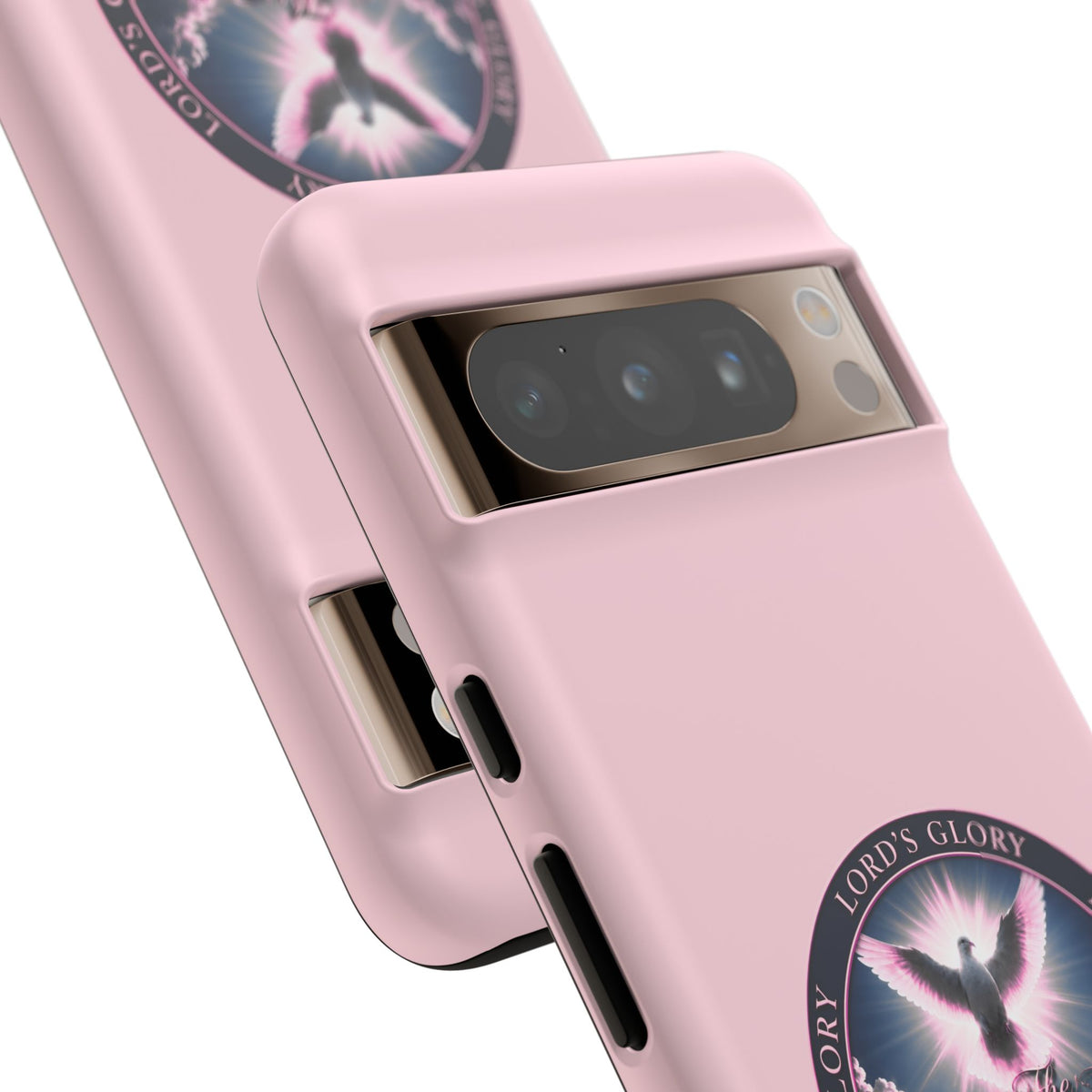 Christian Phone Case – "Lord's Glory with Lori" Dove Design Tough Case (Protective Phone Cover)
