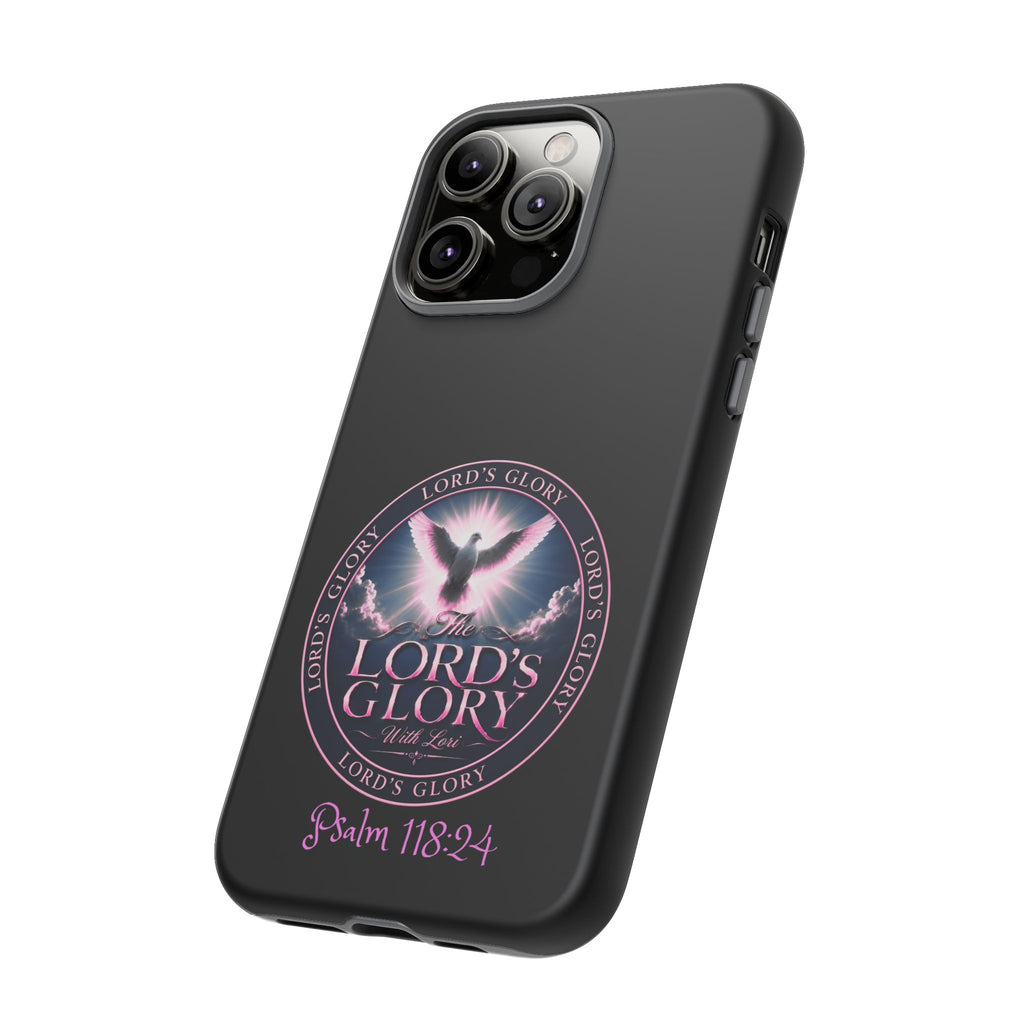 Christian Phone Case – "Lord's Glory with Lori" Dove Design Tough Case (Protective Phone Cover)